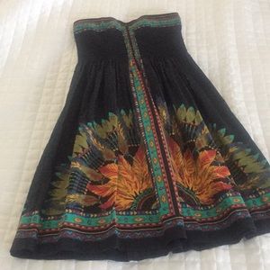 ☀️Strapless Sundress